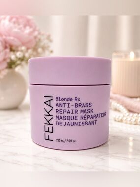 FEKKAI Blonde Rx Anti Brass Repair Purple Mask 7.5oz.